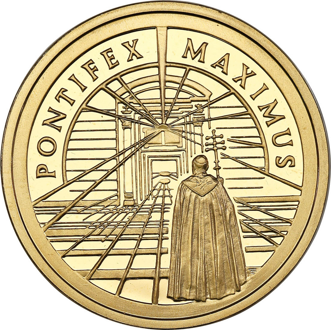 III RP. 200 złotych 2002 Papież Jan Paweł II - Pontifex Maximus